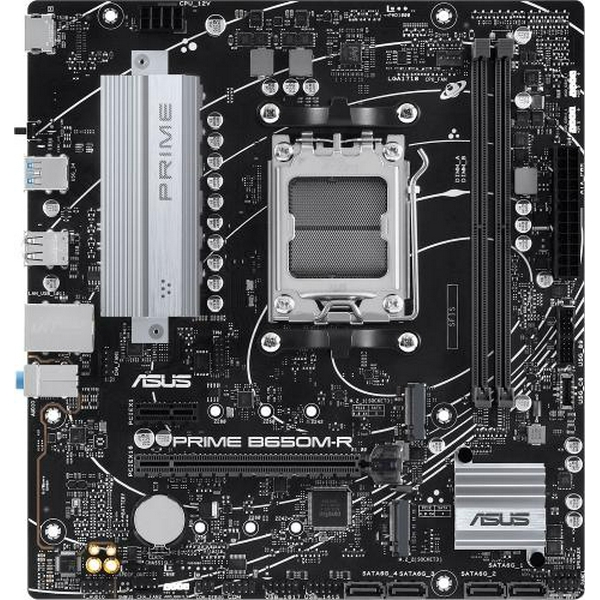 Материнська плата AM5 Asus PRIME B650M-R, B650, 2xDDR5, Int.Video (CPU), 4xSATA3, 2xM.2, 1xPCI-E 4.0 x16, 1xPCI-E 4.0 x1, Realtek 7.1, Realtek 2.5Gb, 4xUSB3.2/6xUSB2.0, HDMI, MicroATX - 3