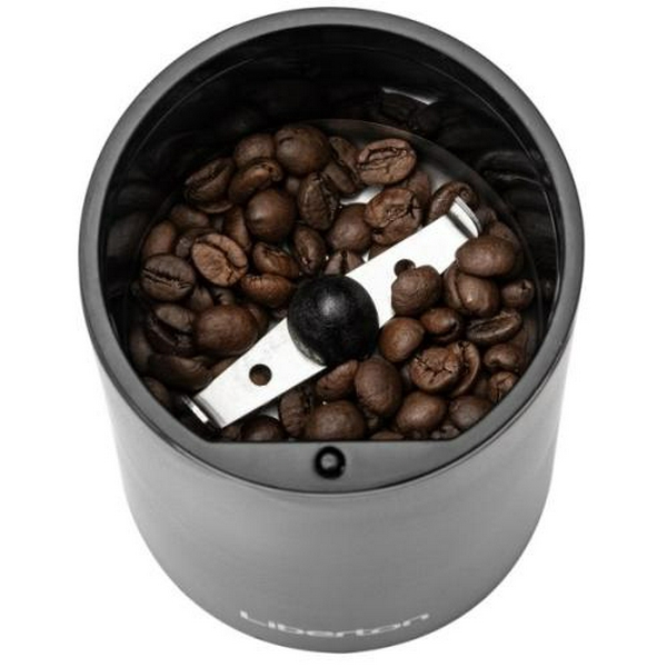 Кавомолка Liberton LCG-2302, Black, 150W, 60г, блокування включення при знятій кришці, пластиковий корпус, ніж з нержавіючої сталі - 3