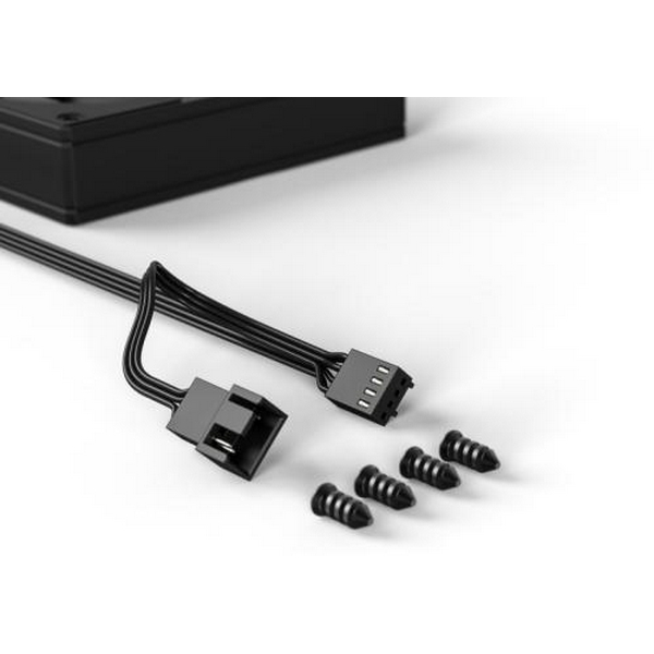 Вентилятор 120 мм, ID-Cooling AF-125-K, 120x120x25 мм, 500-2000 об/хв, <29.85 дБ, 4-pin (PWM), 78.25CFM, гідравлічний підшипник - 5