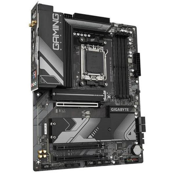 Материнська плата AM5 Gigabyte B650 GAMING X AX V2, B650, 4xDDR5, Int.Video (CPU), 4xSATA3, 3xM.2, 1xPCI-E 4.0 x16, 2xPCI-E 3.0 x16, Realtek 7.1, Realtek 2.5Gb, WiFi 6E, Bluetooth 5.3, 8xUSB3.2/7xUSB2.0, HDMI/DP, ATX - 3