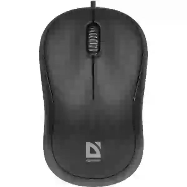 Миша Defender Patch MS-759, Black, USB, оптична, 1000 dpi, 3 кнопки, 1.2 м (52759)