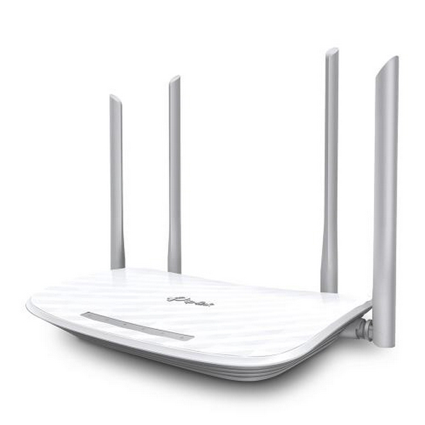 Роутер TP-LINK Archer C50 V4, Wi-Fi 802.11a/b/g/n/ac, до 867 Mb/s, 2.4/5GHz, 4 LAN 10/100 Mb/s, RJ45 10/100Mb/s, 4 зовнішні антени - 2