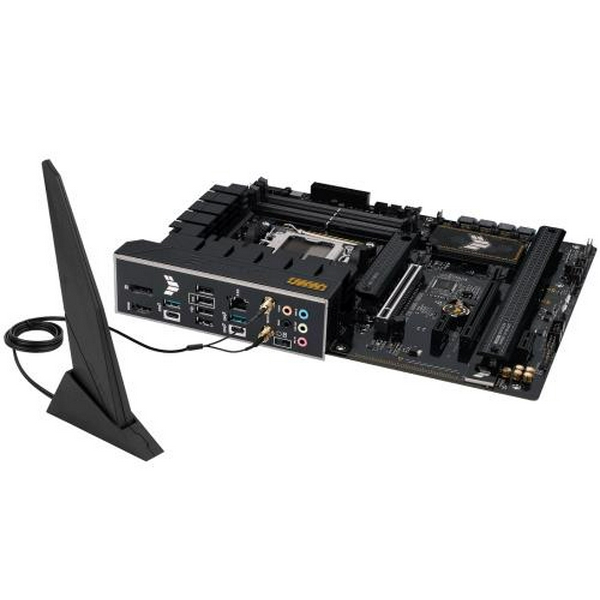 Материнська плата AM5 Asus TUF GAMING B650-PLUS WIFI, B650, 4xDDR5, Int.Video (CPU), 4xSATA3, 3xM.2, 2xPCI-E 4.0 16x, 2xPCI-E 4.0 1x, Realtek 7.1, Realtek 2.5Gb, WiFi 6, Bluetooth 5.2, 6xUSB3.2/6xUSB2.0, HDMI/DP, ATX - 6