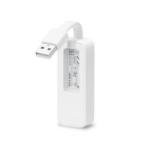 Мережевий адаптер USB 2.0 - Ethernet, 10/100 Мбит/с, TP-LINK UE200, White/Blue, чіпсет RTL8152B - 2