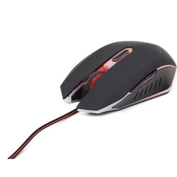 Миша Gembird MUSG-001-R Red, Optical, USB, 2400 dpi, Gaming