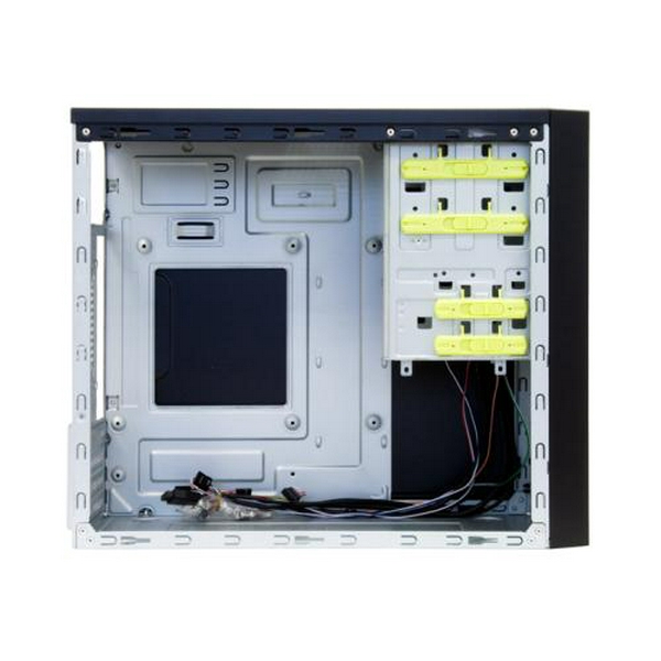 Корпус Chieftec ELOX HT-01B-OP Black, без БЖ, Mini Tower, Micro ATX / Mini ITX, 2xUSB 3.0 - 2