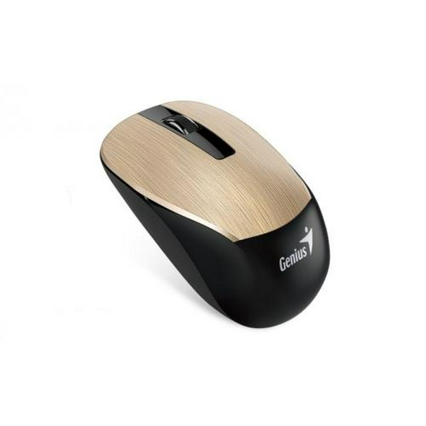 Миша бездротова Genius NX-7015, Gold, USB 2.4 GHz, оптична (сенсор BlueEye), 1200 dpi, 3 конпки, 1xAA