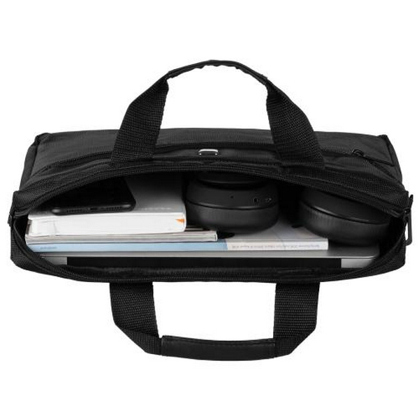 Сумка для ноутбука 13.3" 2E "Beginner", Black, нейлон, 35x25x4 см (2E-CBN313BK) - 4