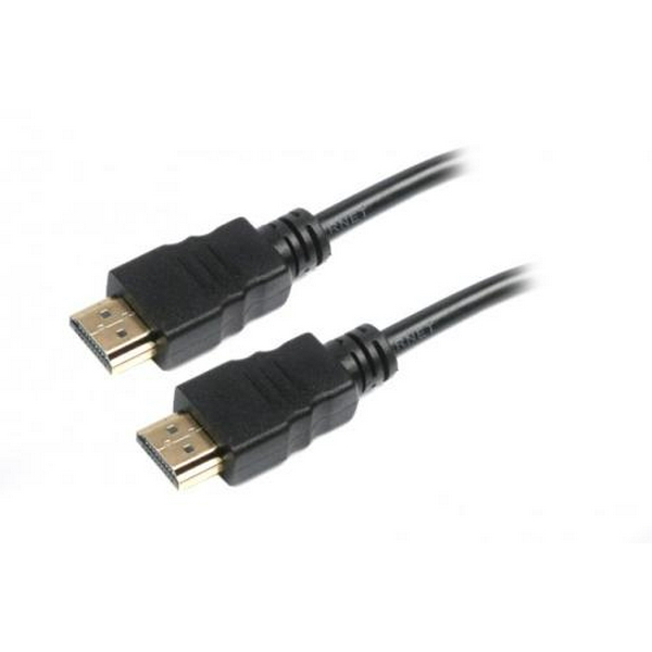 Кабель HDMI (M) - HDMI (M), 1 м, Black, Maxxter, V1.4 (V-HDMI4-1M)