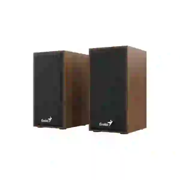 Колонки 2.0 Genius SP-HF180, Wood, 6 Вт (2 x 3 Вт), 3.5 мм, МДФ, живлення від USB, керування ззаду - 2