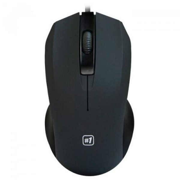 Миша Defender MM-310, Black, USB, оптична, 1000 dpi, 3 кнопки, 1.35 м (52310) - 2