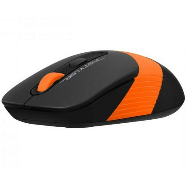 Миша A4Tech Fstyler FG10S 2000dpi Black+Orange, USB, Wireless, безшумна  - 3