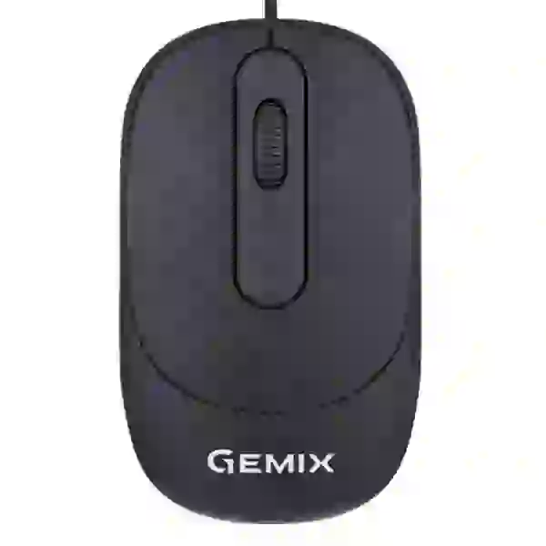 Миша Gemix GM145 Black, оптична, USB, 800 dpi (GM145BK)