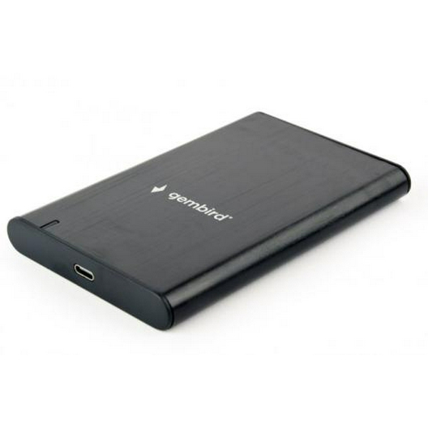 Кишеня зовнішня Gembird, Black, 2.5", USB 3.1, 1xSATA, матовий алюмінієвий корпус зі світлодіодним індикатором (EE2-U3S-6)