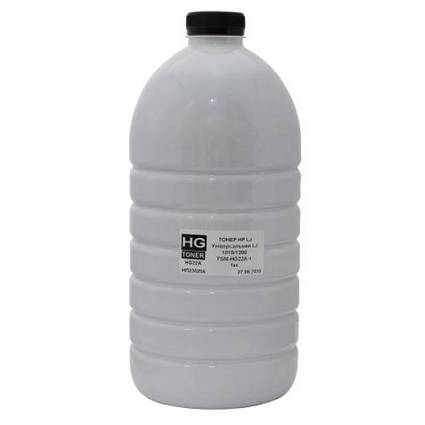 Тонер HP Universal 1010/1200/2100/4000/5000, 1 кг, HG (TSM-HG22A-1)