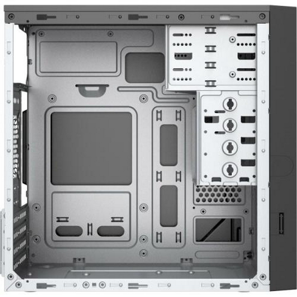 Корпус GameMax MT-307-4U3C Black, без БЖ, Mini Tower, Micro ATX / Mini ITX, 2хUSB 2.0, 2хUSB 3.0, Type-C, 353x178x372 мм, 0.4 мм, 2.5кг - 3