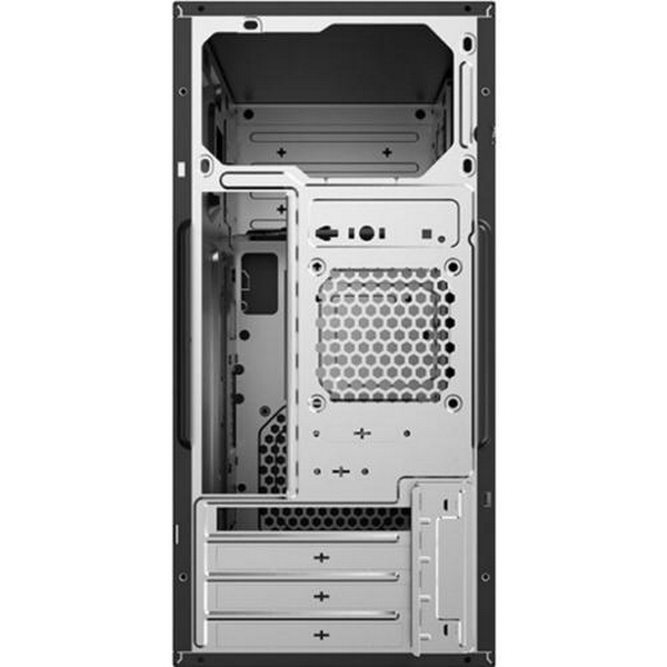 Корпус GameMax MT-307-4U3C Black, без БЖ, Mini Tower, Micro ATX / Mini ITX, 2хUSB 2.0, 2хUSB 3.0, Type-C, 353x178x372 мм, 0.4 мм, 2.5кг - 5