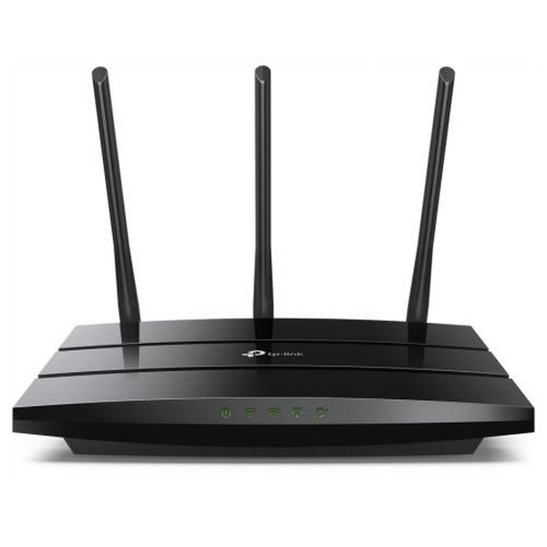 Роутер TP-LINK Archer A8, Wi-Fi 802.11a/b/g/n/ac, до 1900 Mb/s, 2.4/5GHz, 4 LAN 10/100/1000 Mb/s, RJ45 10/100/1000Mb/s (GE), 3 зовнішні антени