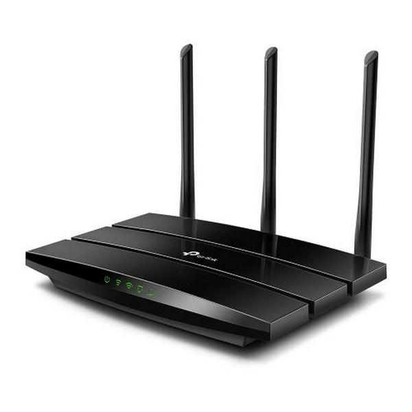 Роутер TP-LINK Archer A8, Wi-Fi 802.11a/b/g/n/ac, до 1900 Mb/s, 2.4/5GHz, 4 LAN 10/100/1000 Mb/s, RJ45 10/100/1000Mb/s (GE), 3 зовнішні антени - 2