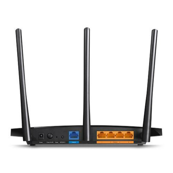 Роутер TP-LINK Archer A8, Wi-Fi 802.11a/b/g/n/ac, до 1900 Mb/s, 2.4/5GHz, 4 LAN 10/100/1000 Mb/s, RJ45 10/100/1000Mb/s (GE), 3 зовнішні антени - 3