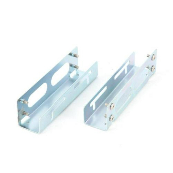 Фрейм-перехідник Gembird MF-543, Silver, 1x3.5" HDD/SSD в 5.25" відсік, металевий