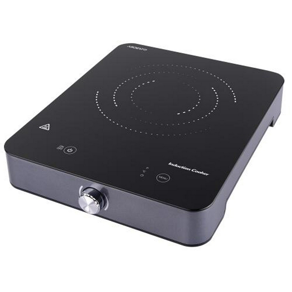 Настільна плита Ardesto ICS-B116, Black, 1800W, індукційна, сенсорне керування, 1 конфорка 19см, загартоване скло, дисплей, таймер, контроль температури 60-240 °С - 2