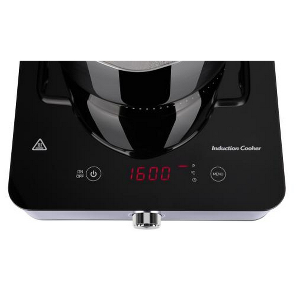 Настільна плита Ardesto ICS-B116, Black, 1800W, індукційна, сенсорне керування, 1 конфорка 19см, загартоване скло, дисплей, таймер, контроль температури 60-240 °С - 4