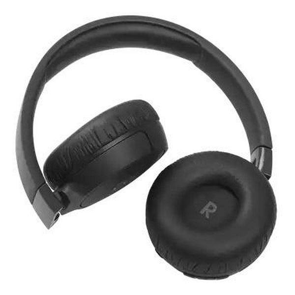 Навушники бездротові JBL Tune 660NC, Black, Bluetooth, мікрофон, акумулятор 610 mAh, активное шумоподавление, технологія "Pure Bass", кнопки на чашках наушников (JBLT660NCBLK) - 3