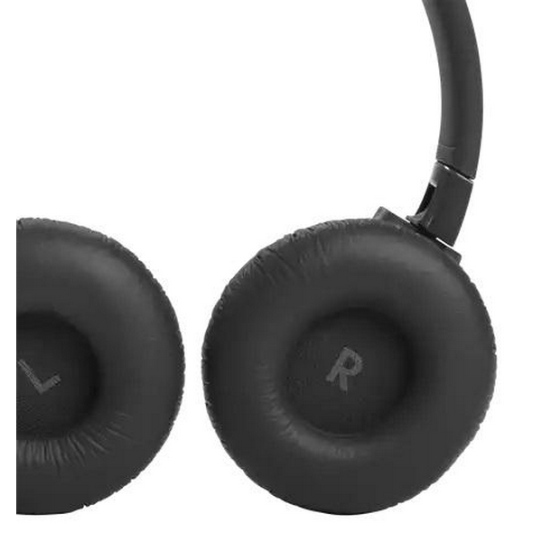 Навушники бездротові JBL Tune 660NC, Black, Bluetooth, мікрофон, акумулятор 610 mAh, активное шумоподавление, технологія "Pure Bass", кнопки на чашках наушников (JBLT660NCBLK) - 6