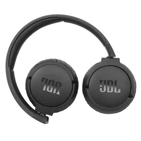 Навушники бездротові JBL Tune 660NC, Black, Bluetooth, мікрофон, акумулятор 610 mAh, активное шумоподавление, технологія "Pure Bass", кнопки на чашках наушников (JBLT660NCBLK) - 7