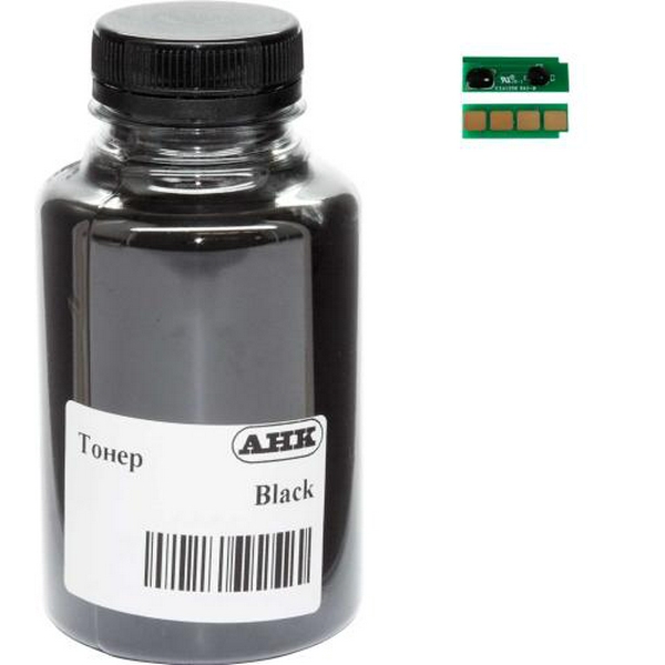 Тонер + чіп Pantum P2200/P2207/P2500/P2507, M6500/M6550/M6600/M6607, Black, 90 г, AHK (3203063)
