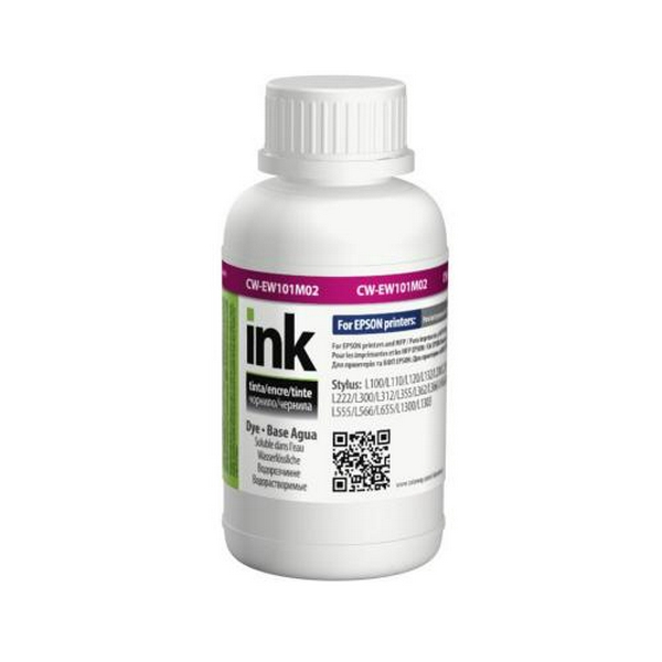 Чорнило ColorWay Epson 664, Magenta, L100/L120/L200/L300/L350/L555/L3050, 200 мл, водорозчинне (CW-EW101M02)
