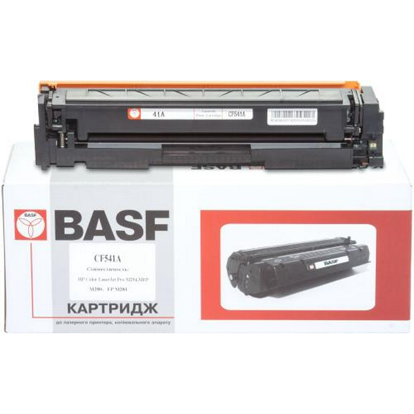 Картридж HP 203A (CF541A), Cyan, CLJ M254/M280/M281, 1300 стор, BASF (BASF-KT-CF541A)
