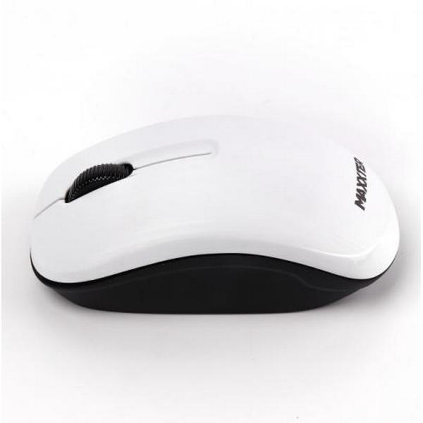 Миша Maxxter Mr-333-W бездротова, USB, White - 2