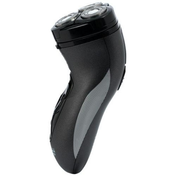 Електробритва Новий Харків НХ-8503 Лидер Black, 3W, роторна, сухе гоління, 3 головки для гоління, подвійні леза, плаваюча конструкція ножів, повторение контуров лица, живлення мережа/акумулятор, індикатор роботи/включення, тример для скронь - 3