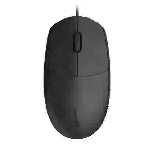 Миша Rapoo N100 Black, Optical, USB, 800-1600 dpi, довжина кабелю 1.2 м (N100 Black)