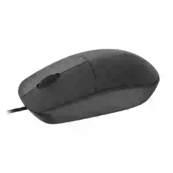 Миша Rapoo N100 Black, Optical, USB, 800-1600 dpi, довжина кабелю 1.2 м (N100 Black) - 2