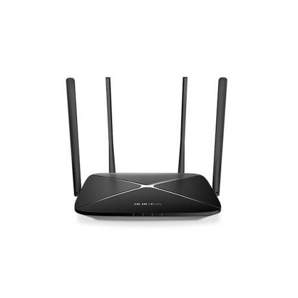Роутер Mercusys AC12G Wireless Dual Band Router, 3x10/100/1000 Mb/s LAN, 1x10/100/1000 Mb/s WAN, 4 зовнішні антени
