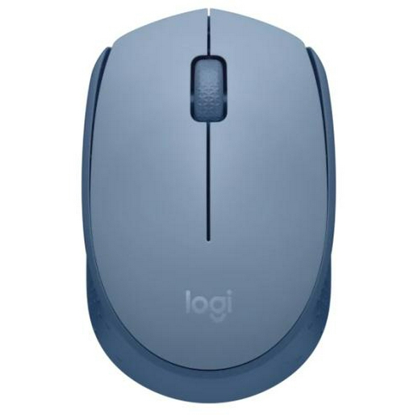 Миша бездротова Logitech M171, Blue/Grey, USB (2.4 GHz), 1000 dpi, 3 кнопки, 1xAA (910-006866)
