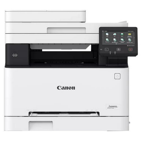БФП лазерний кольоровий A4 Canon MF651Cw, Grey, WiFi, 1200x1200 dpi, до 18 стр/хв, сенсорний РК-екран 12.7 см, USB / Lan, картриджі Canon 067 (5158C009)