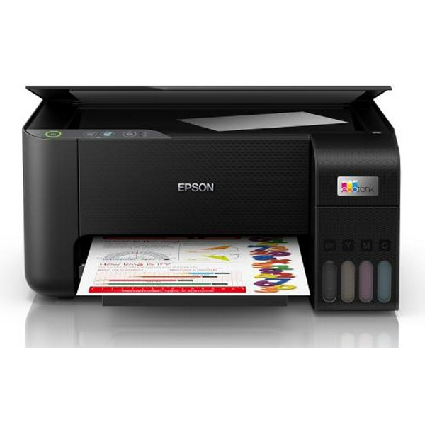 БФП струменевий кольоровий A4 Epson L3200, Black, 5760х1440 dpi, до 33/15 стор/хв, USB, вбудована СБПЧ, чорнила Epson 103 (C11CJ69401)