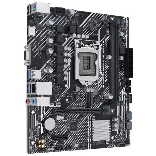 Мат.плата 1200 (H470) Asus PRIME H510M-K R2.0, H470, 2xDDR4, Int.Video(CPU), 4xSATA3, 1xM.2, 1xPCI-E 16x 4.0, 1xPCI-E 1x 3.0, ALC897, RTL8111H, 6xUSB3.2/6xUSB2.0, VGA/HDMI, MicroATX - 3
