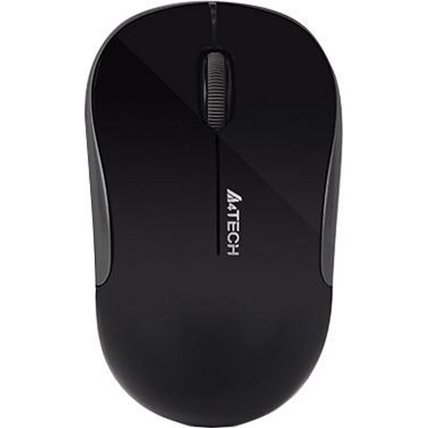 Миша A4Tech G3-300NS Black, USB V-TRACK, Wireless, беззвучне натискання