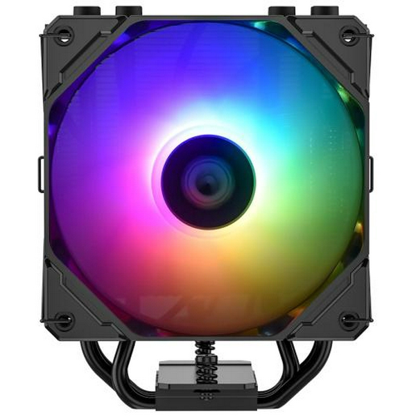 Кулер для процесора ID-Cooling SE-224-XTS ARGB , 1x120 мм, алюміній/мідь, Intel: 1700/1200/1150/1151/1155/1156, AMD: AM4/AM5, 120x151x75 мм, 4-pin PWM, до 220 Вт - 2