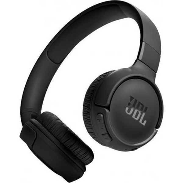 Навушники бездротові JBL Tune 520BT, Black, Bluetooth, мікрофон, акумулятор 450 mAh, технологія "Pure Bass", підтримка Siri та Google Now (JBLT520BTBLKEU)