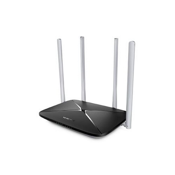 Роутер Mercusys AC12 Wireless Dual Band Router, 3x10/100M LAN, 1x10/100 WAN, 4 x internal antennas