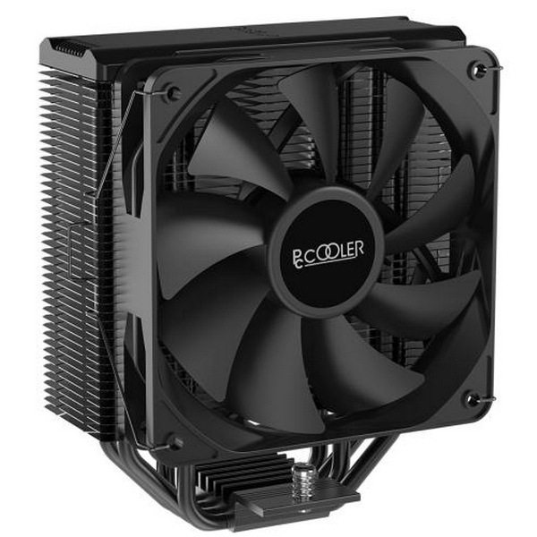 Кулер для процесора PcCooler PALADIN EX400, Black, алюміній/мідь, 1x120 мм, для Intel 1700/1200/115x, AMD AM5/AM4, висота 157 мм, до 180 Вт