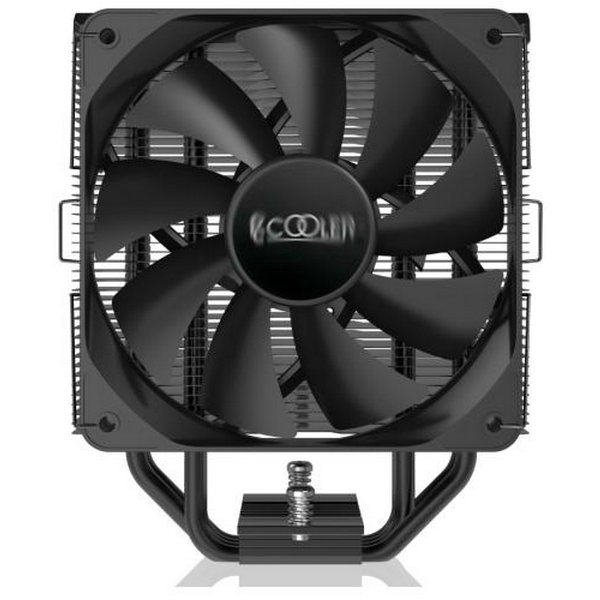 Кулер для процесора PcCooler PALADIN EX400, Black, алюміній/мідь, 1x120 мм, для Intel 1700/1200/115x, AMD AM5/AM4, висота 157 мм, до 180 Вт - 2