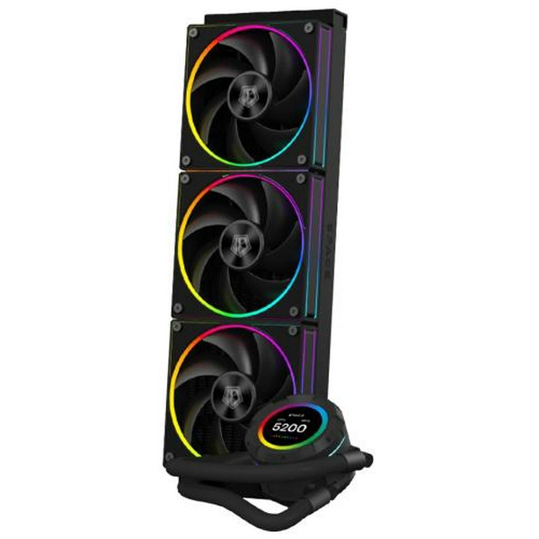 Система рідинного охолодження ID-Cooling Space LCD SL360, 3х120мм ARGB fans, 4pin PWM, Intel LGA2066/2011/1700/1200/1151/1150/1155/1156  AMD AM5/AM4, до 350Вт TDP, LCD-дисплей 2,1" - 2