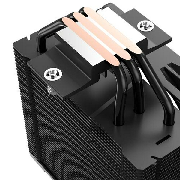 Кулер для процесора PcCooler PALADIN EX300 S, Black, алюміній/мідь, 1x120 мм RGB, для Intel 1700/1200/115x, AMD AM5/AM4, висота 157 мм, до 125 Вт - 5